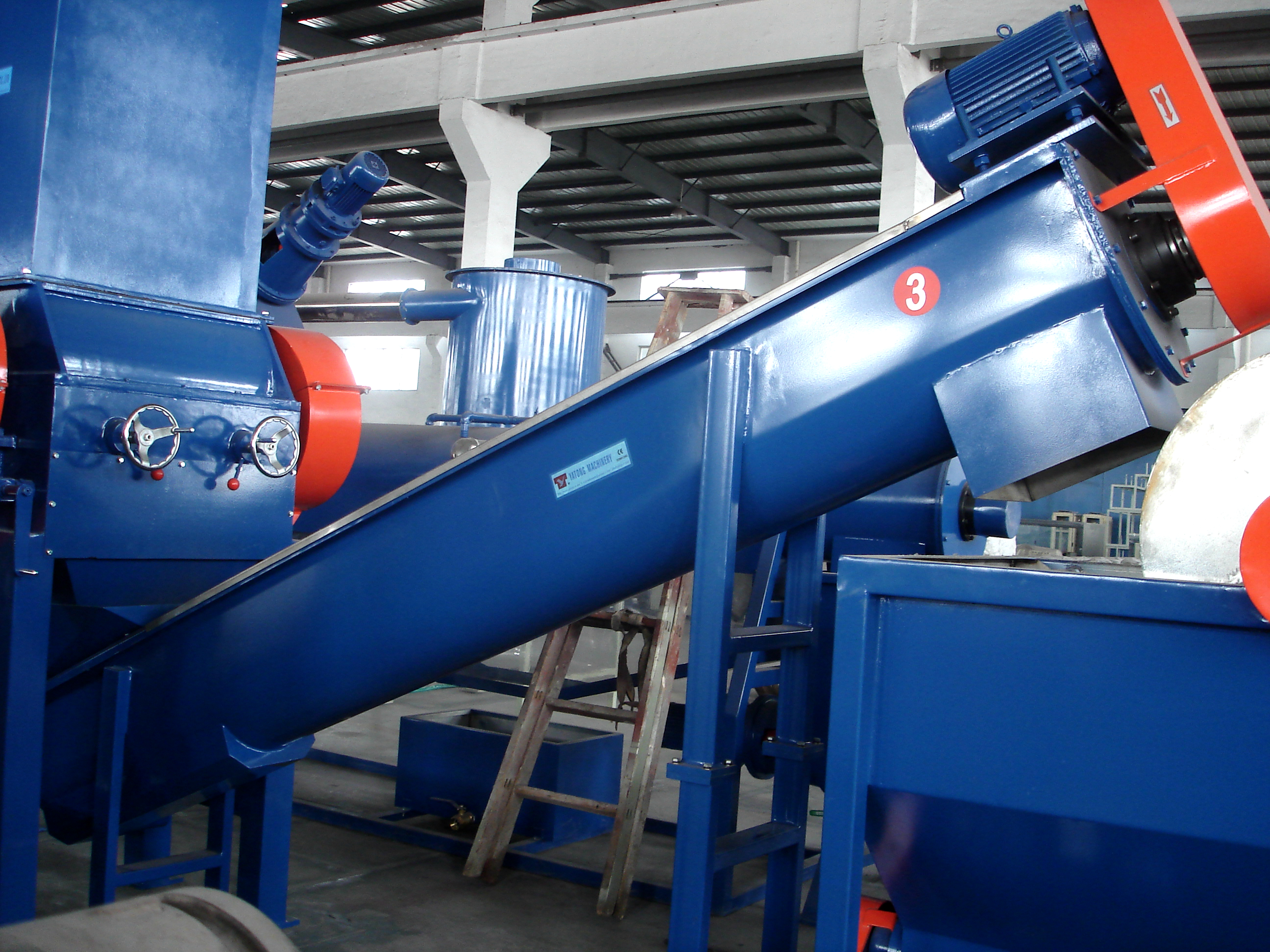 PE PP Film Washing Machine for Plastic Recycling
