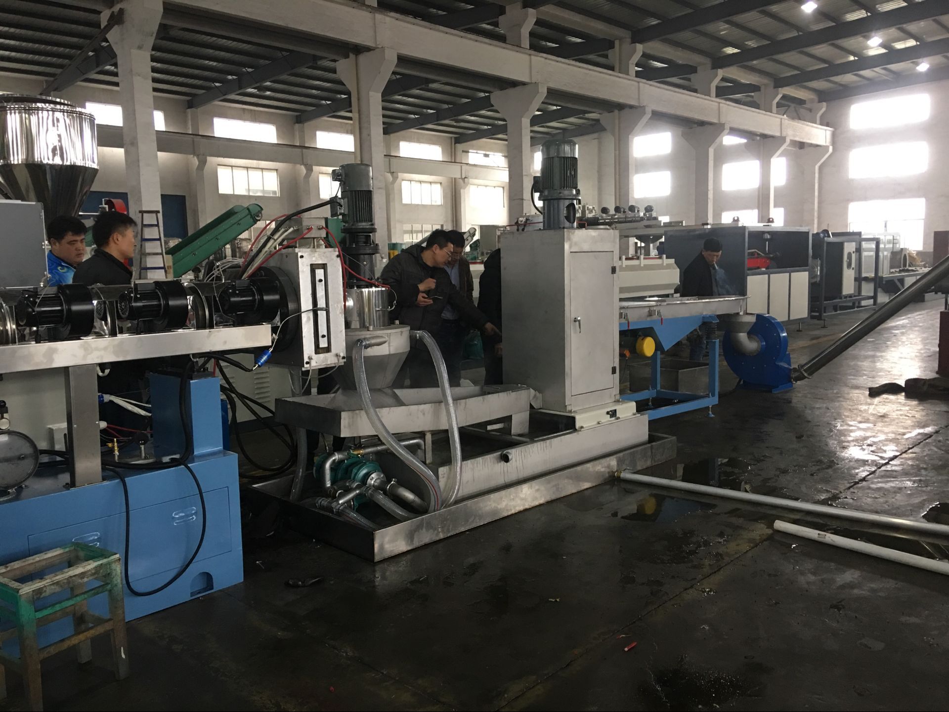 PE PP Plastic Recycling Pelletizer