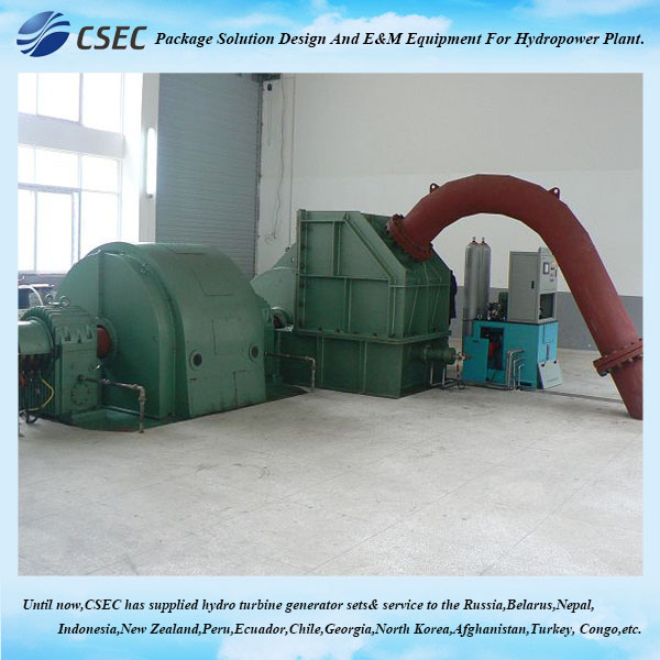 Hydropower Pelton Turbine Generator Set