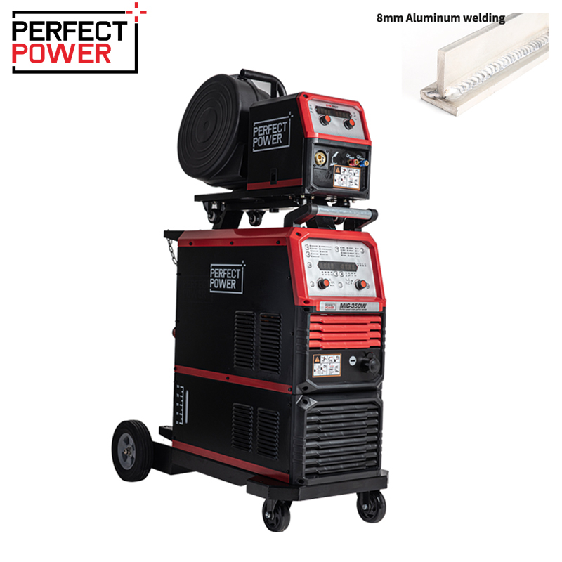 ?PERFECT POWER Double-pulse MIG/MAG MIG-350W inverter welding machine digital controlled welding machine Aluminum welding wire welding GMAW Gas Metal Arc Welding welder - Image 2