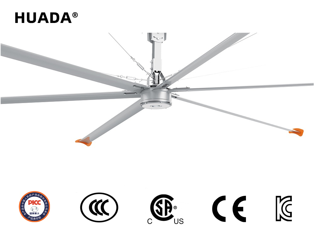 Permanent Magnet Motor Ceiling Fan for Factory Air Ventilation - Image 2