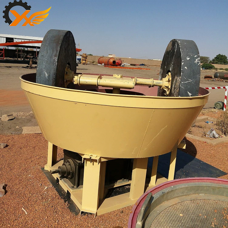 Persistance working sharp design china 1200 wet pan mill for gold - Image 3