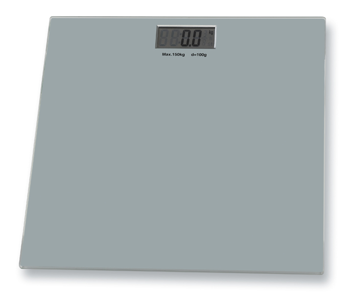 Digital Personal Scale with Tempered Glass Platform