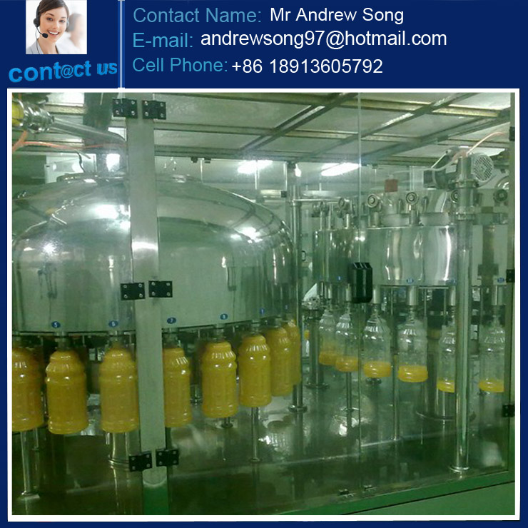 PET plastic bottle automatic hot packing beverage juice filling machine - Image 2