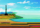 Offshore Petroleum Drilling Rig