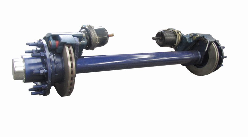 Truck Axle Assembly with Disc Brakes