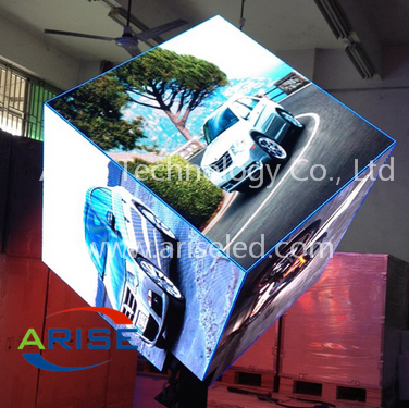 Ph3mm Six Faces LED Cube Video Wall LED DJ booths/Creative LED Displays DJ Booth/LED Diamond DJ Boot - Image 3