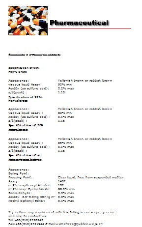 Pharmaceutical Chemical Intermediates