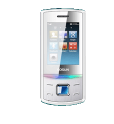 White Glossy Touchscreen Smartphone