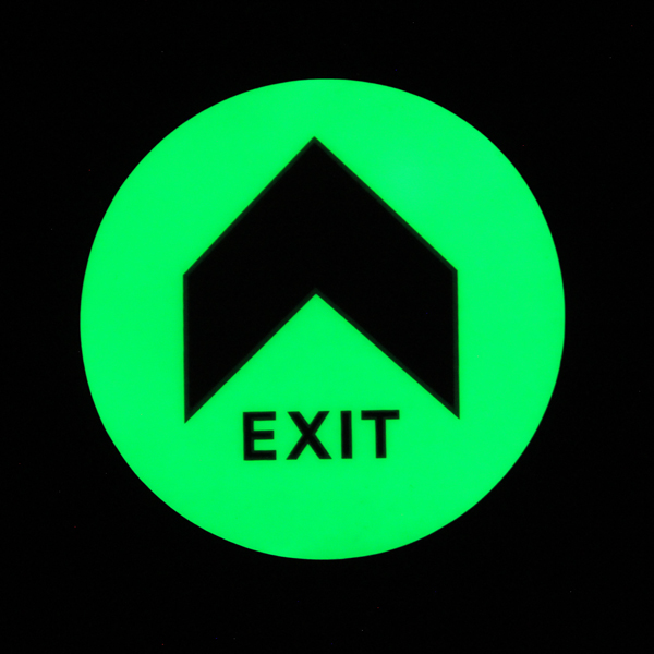 Photoluminescent Exit Sign