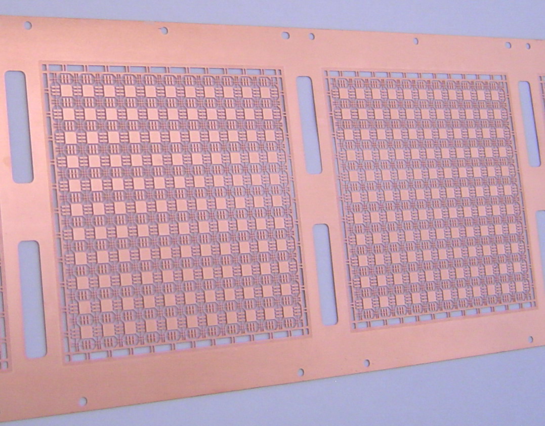 Precision Copper Grid for Dimensional Measurement