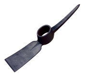 Forged Steel Pickaxe with Pointed and Flat Head
