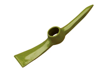 Hardened Steel Pickaxe with Dual Head