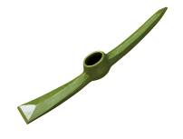 Heavy Duty Pickaxe with Forged Steel Head