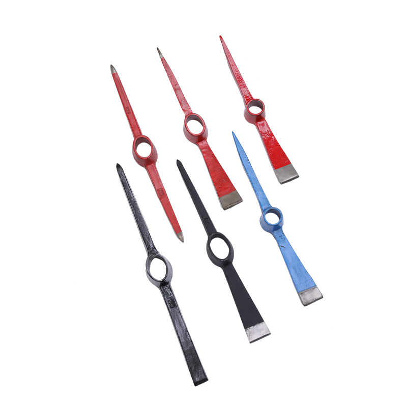 Manual Pickaxe with Pointed and Flat Head