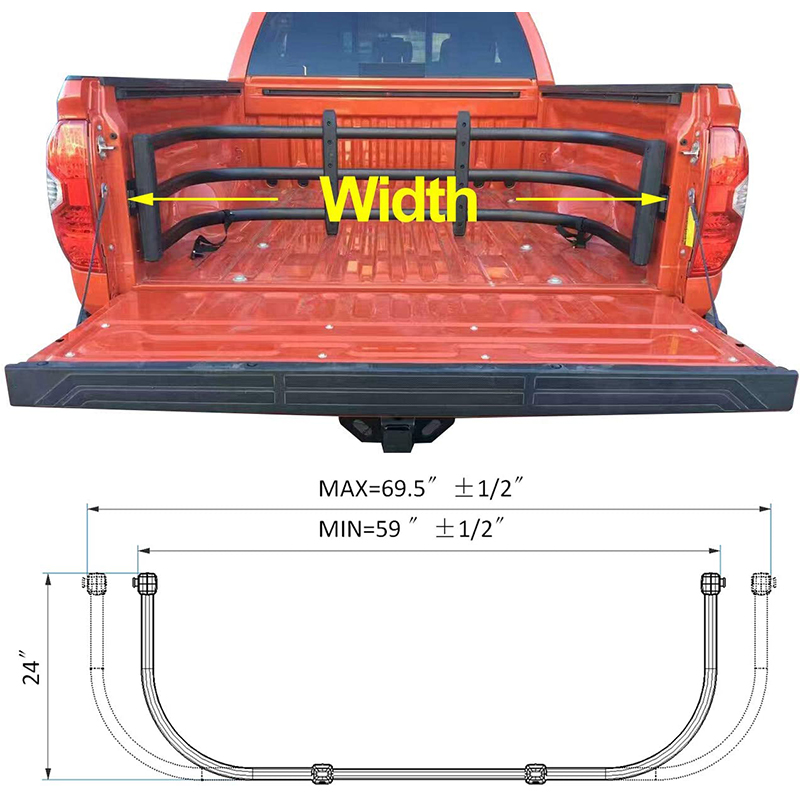 PICKUP BED EXTENDER -U TYPE - Image 2