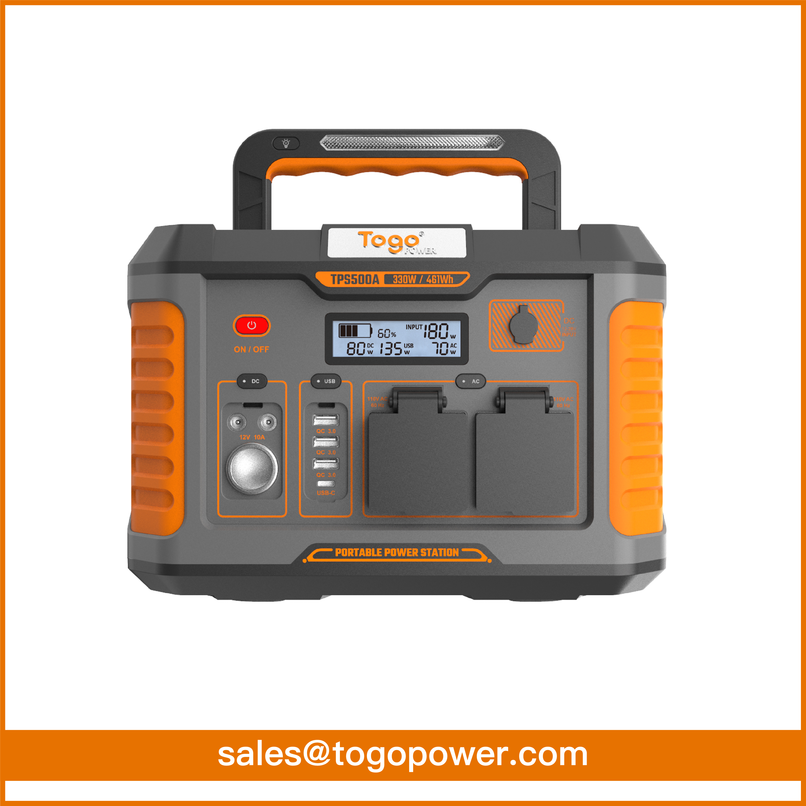 Pioneer 500 Portable Power Station - Image 2