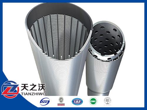Wedge Wire Screen for Water and Oil Wells