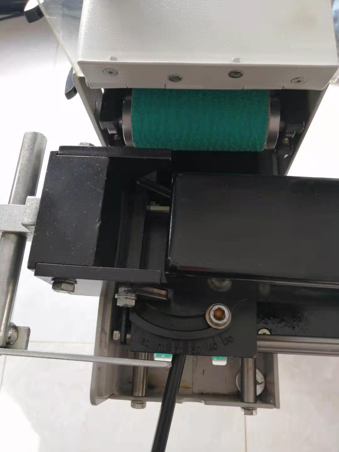 Angle adjustment mechanism on the pipe notcher