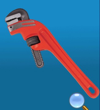 Heavy-Duty Pipe Wrench with Adjustable Jaw