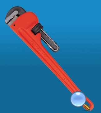 Heavy-Duty Pipe Wrench for Plumbing