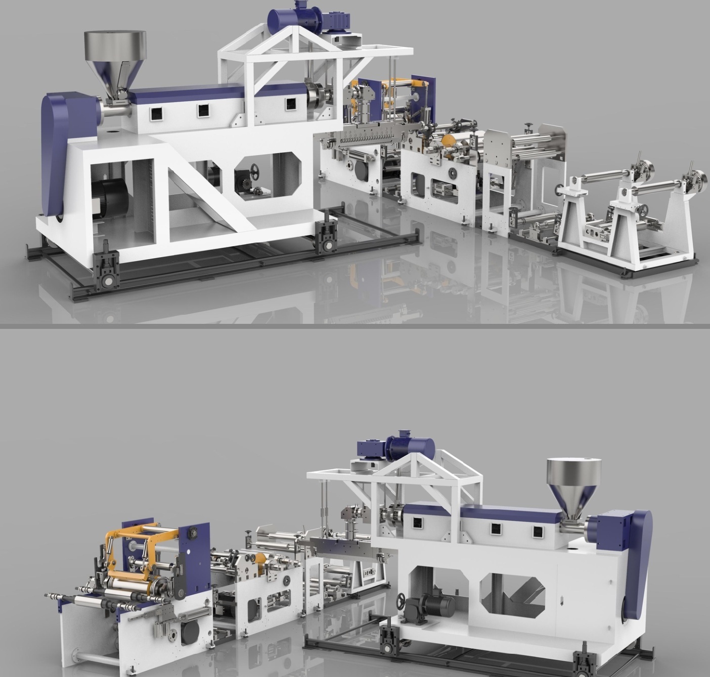 PLA Biodegradable Film Extrusion Laminator