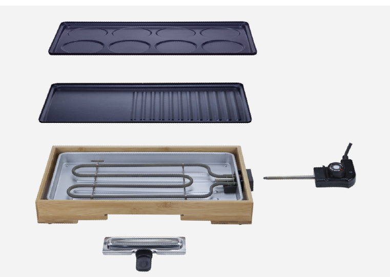 Electric Plancha Grill and Pancake Maker