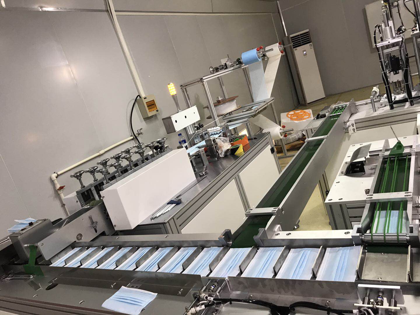 Automatic Flat Face Mask Production Line