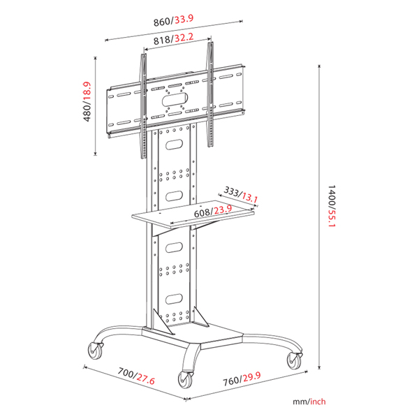 Plasma/led/lcd tv stands VM-ST10 - Image 3
