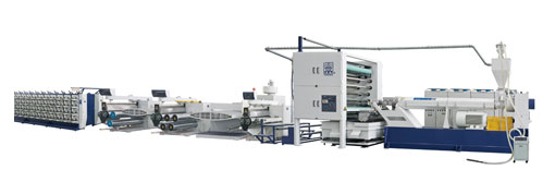 Plastic Flat Filament Extrusion Wiredraw Machine
