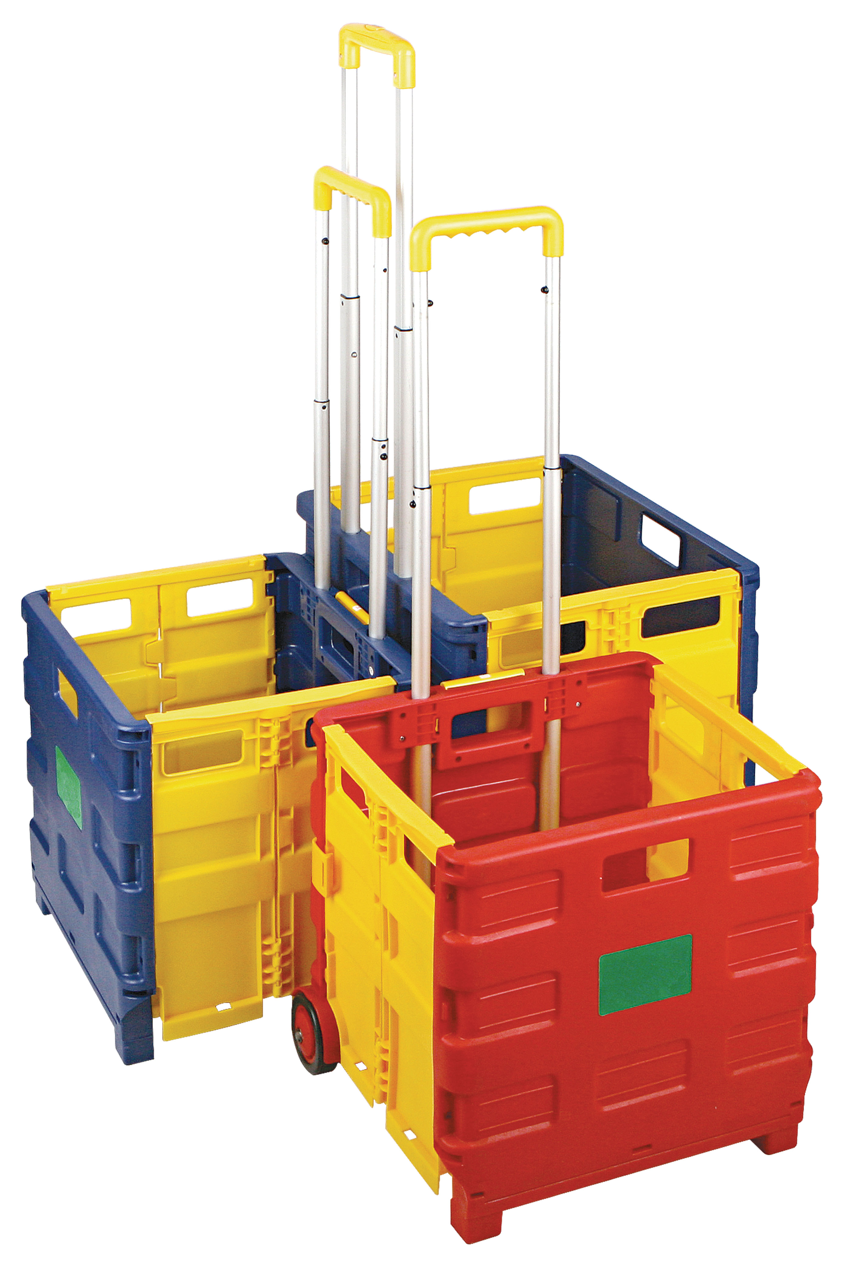 Collapsible Plastic Shopping Cart