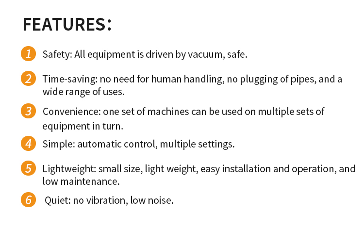 Features of the vacuum-driven auto loader