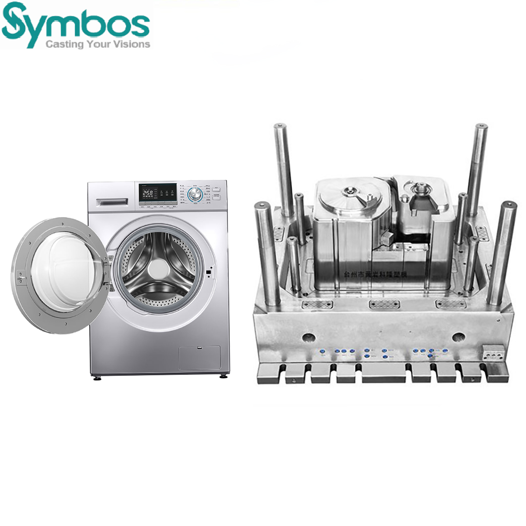 High-precision plastic injection mold assembly