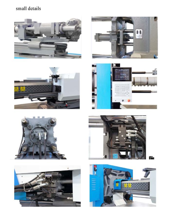 Close-up view of machine components showing precision engineering