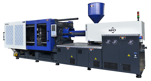 Full view of the NPC 380 injection molding machine