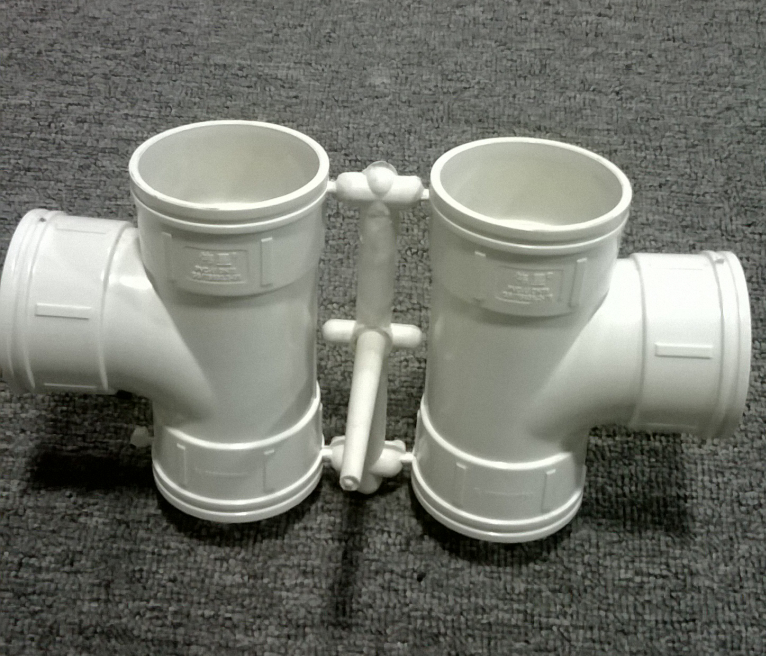 plastic injection Tee PVC pipe fitting mould - Image 3