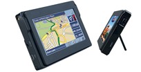 Portable Navigation Device with Map Display