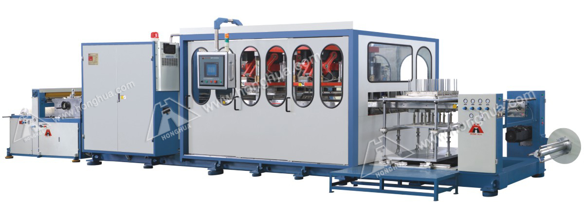 Automated Plastic Thermoforming Machine