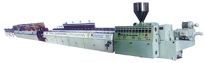Plastic Profile Extrusion Line