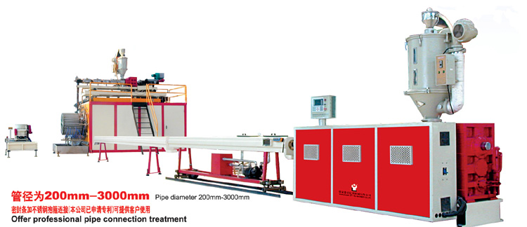 Plastic Pipe Extrusion Line (200-3000mm)