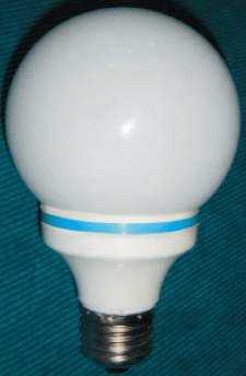 LED Light Bulb with Spherical Diffuser