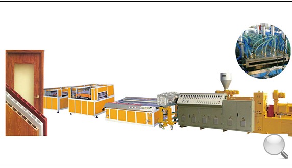 Plastic Door and Profile Extrusion Line