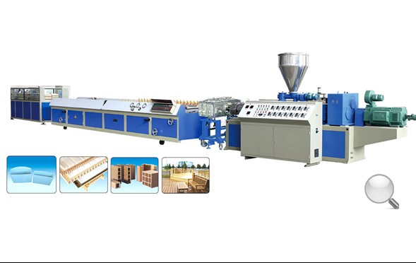 Plastic Extrusion Line for Profile and Sheet Production