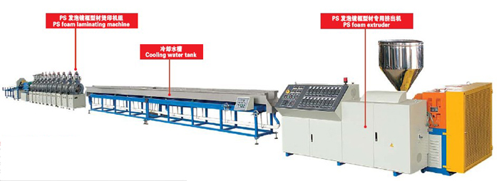 PS Foam Laminating Machine with Extruder