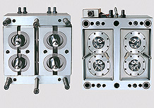 Two-Cavity Injection Mold for Spherical Parts