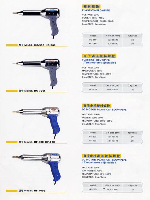 Plastic Blowpipe Welding Tool