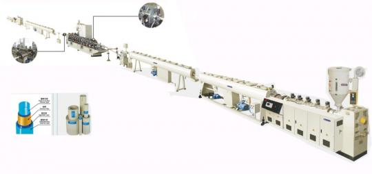 Continuous Plastic Extrusion System