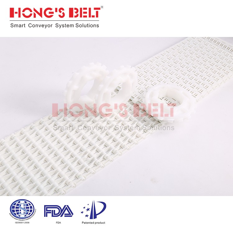Plastic Modular Conveyor Belt HS-1000B - Image 3