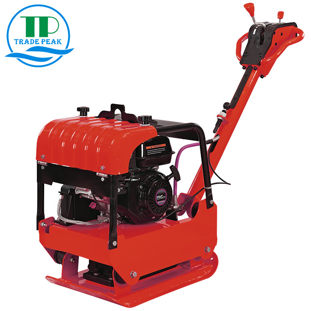 Gasoline Plate Compactor with Folding Handle
