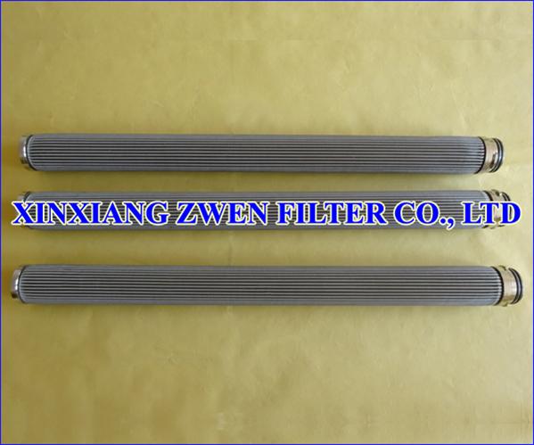 Pleated Metal Filter Element for Industrial Filtration